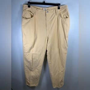 Vintage Sasson Jeans Women's Straight‎ Leg Butter Yellow Sz 26